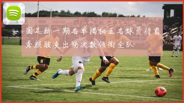 国足新一期名单揭秘五名球员待首秀颜骏凌出场次数领衔全队